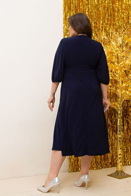 Платье Luxury Moda 1380 синий