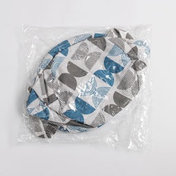 Корзинка для хранения с ручками Доляна Песок, 212120 см, цвет голубой  фото 5