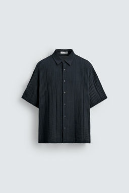 FLOWING TEXTURED SHIRT - Zara фото 7