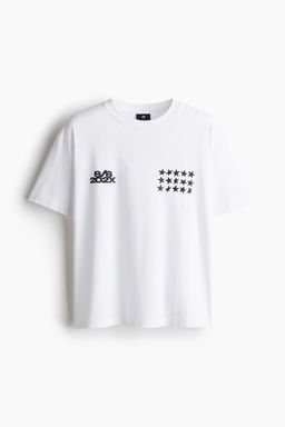 Camiseta con motivo estampado Loose Fit - H&m фото 6