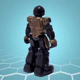 Робот радиоуправляемый «Герой», русский чип, работает от аккумулятора