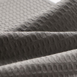 Набор кухонное полотенец Доляна тёмно-серый, 35х60см-3шт., 100% хл, вафля, 220 гр/м2  фото 3