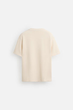 COMPACT PIQUE T-SHIRT - Zara фото 24