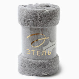 Плед светящийся в темноте Этель. Twigs 200?220 см,100% п/э, корал-флис, 220 г/м?