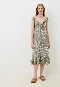 Платье с цветочным принтом - Incity фото 6