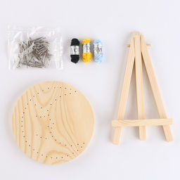 Набор для творчества Стринг арт. Месяц на подставке - Simaland фото 3