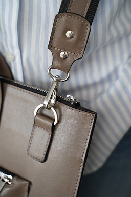 Сумка unisex Ц-580.8 темный капучино - Protege фото 4