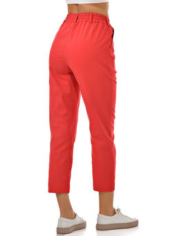 Легкие и комфортные летние брючки из хлопка с лайкрой