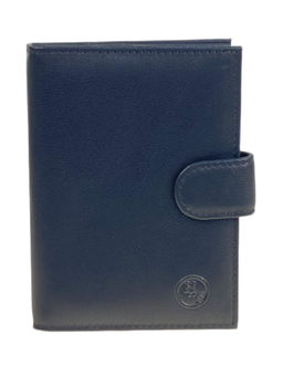 Обложка для паспорта и автодокументов из натуральной кожи, цвет черный