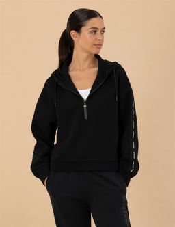 Siyah Oversize _rme H_rka