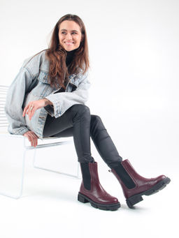 Челси 360.P.21074bl. бордо/Байка