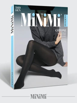 Теплые колготки MINIMI Cotone 160