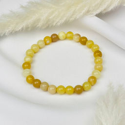 Браслет из желтого Опала 17 см