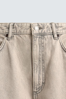 JEANS LOOSE FIT / Crudo / Marr?n - Zara фото 10