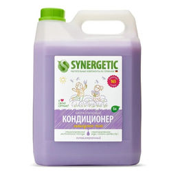 Кондиционер-ополаскиватель для белья SYNERGETIC Лавандовое Поле, биоразлагаемый, 5 л