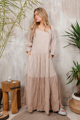 Платье AMORI 9639 телесный