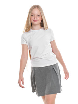 Юбка из футера для школы UD 5123 графит - Mini maxi фото 6