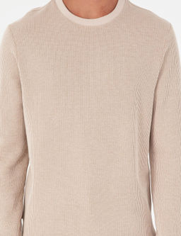 Bej Regular Fit Sweatshirt - Pierre cardin фото 6