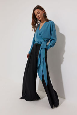 Блуза LYUSHe 4276 голубой  фото 2