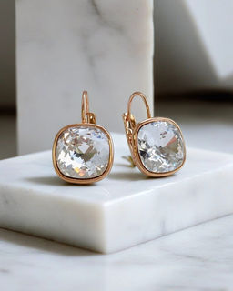 Серьги с кристаллами Swarovski