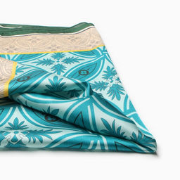 Платок женский MINAKU, размер 70×70 см, зелёный