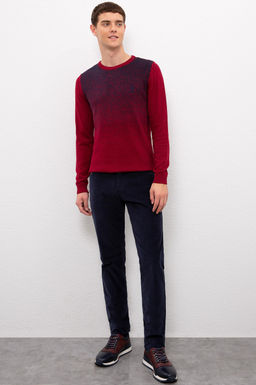 Мужской бордово-красный свитер Неожиданная скидка в корзине - U.s. polo assn фото 4