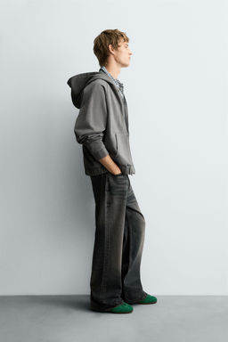 BOXY FIT HOODIE SWEATSHIRT - Zara фото 4