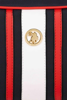 Женская темно-синяя сумка через плечо - U.s. polo assn фото 7