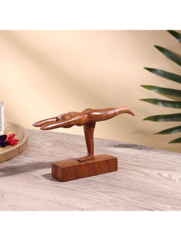Фигурка «Растяжка», 12×4×12 см, дерево суар