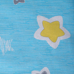 Постельное бельё BABY Звёздочки, цвет бирюза, 112х147см,110х150см, 60х60см, бязь 142гр/м, 100% хлопок - Атра фото 2