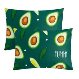 Комплект наволочек Этель Avocado 50х70 см - 2 шт, 100% хлопок, поплин