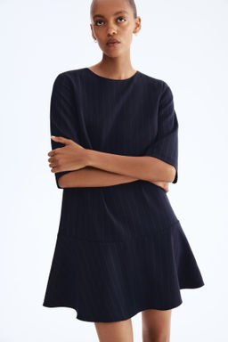 Vestido liso con falda circular - H&m фото 2