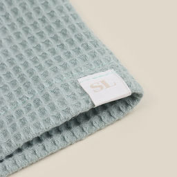 Халат вафельный мужской SL HOME: Basic «Аззура», размер L, хлопок 100%, мятный