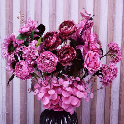 Искусственные цветы "FLOWERS MAGIC" 65см Гортензии 2 цветка розовые