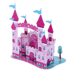 Конструктор 3D из пенокартона Волшебный замок, 21 деталь - Unicon фото 3