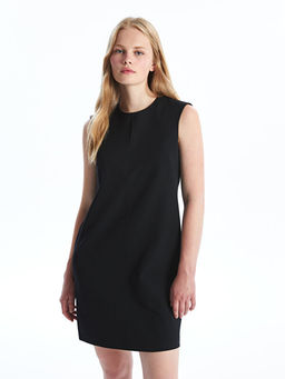 Kad?n Bisiklet Yaka D?z Elbise