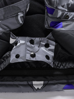 Горнолыжный костюм Valianly детский для мальчика серого цвета 9209Sr фото 18