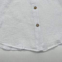 Детская рубашка из муслина GASTON, Белый - Caimano фото 5