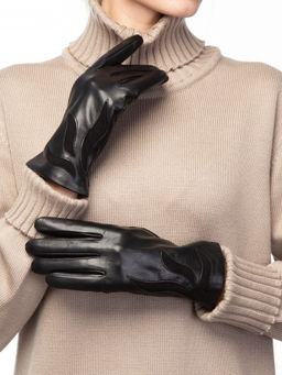 Перчатки женские 100% ш IS945 black