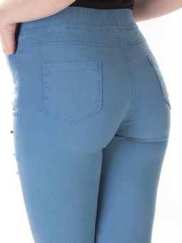 8903 Джеггинсы женские (70% хлопок, 30% стрейч) - Фабричный китай фото 7