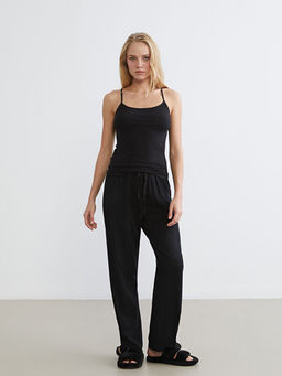 Beli Lastikli Kad?n Pijama Alt