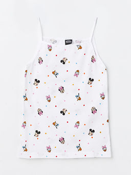 Kare Yaka Minnie Mouse Bask?l? K?z ?ocuk Atlet 2li - Waikiki фото 3