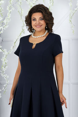 Платье Ninele 7431-Р темно-синий - Mira fashion фото 971
