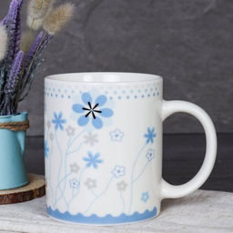 Кружка 400 мл Цветы / 4260 /уп 72/ - Галеонтрейд фото 2