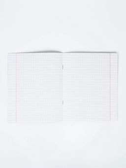 Цена за 20 шт. Тетрадь в клетку, 12 листов, А5, на скрепке, блок №1 «Герб» МИКС