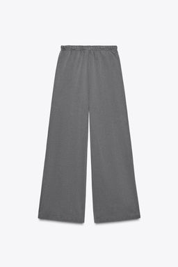 STRAIGHT-LEG PLUSH TROUSERS - Zara фото 35