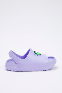 Trendyol Shoes Lila Timsah Detayl? Hafif Taban C?rt Bantl? Unisex Cocuk Kids Sandalet TAKSS25SD00039 - Trendyolmilla фото 3