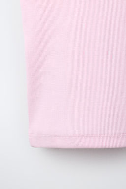 CAMISETA RIB NADADORA / Rosa - Zara фото 4