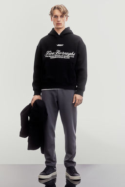 Loose Fit Printed hoodie - H&m фото 2