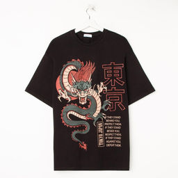 Футболка KAFTAN «Dragon», черный, р. 46